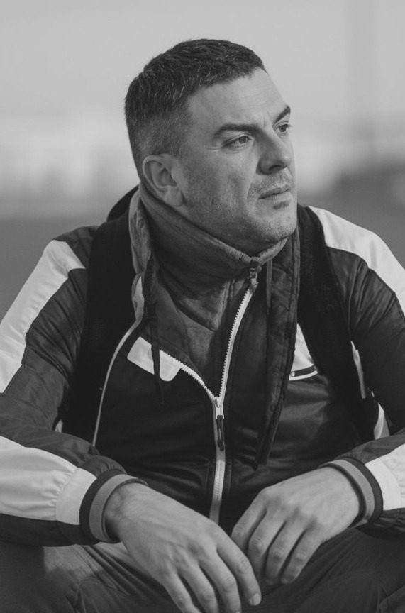 Retrato de Alberto Hevia, DJ Bert